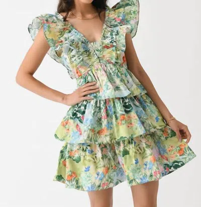 Hunter Pamela Dress In Garden Party In Multi