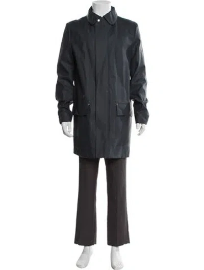 Pre-owned Hunter Parka In Blue
