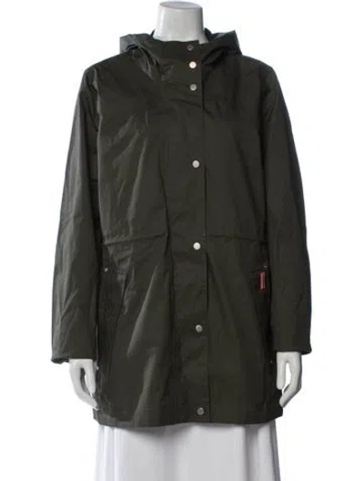 Pre-owned Hunter Parka In Green