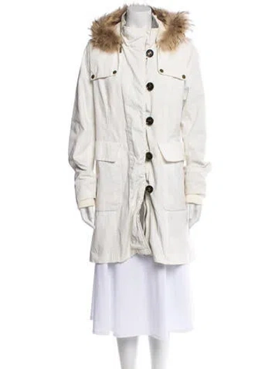 Pre-owned Hunter Parka In Neutral