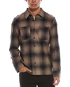 Hunter Plaid Flannel Shirt In Multi
