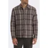 Hunter Plaid Overshirt In Multi