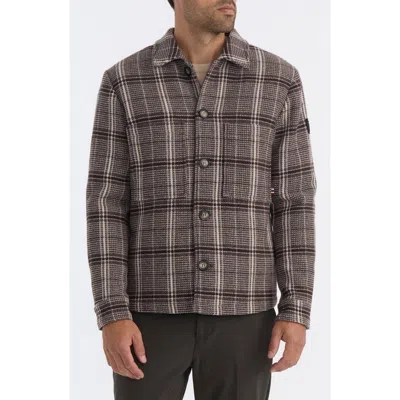Hunter Plaid Overshirt In Multi