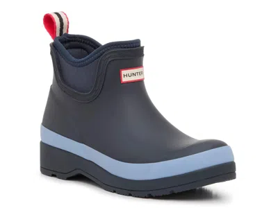 Hunter Play Chelsea Rain Boot In Blue