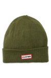 Hunter Play Fleece Lined Cuffed Beanie In Brown