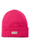 Hunter Play Fleece Lined Cuffed Beanie In Pink