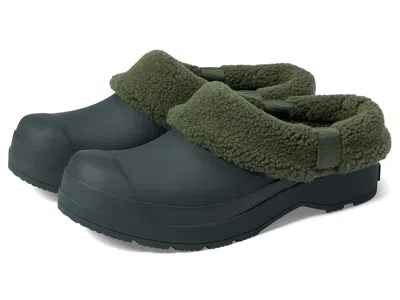 Hunter Play Mff9000rsp-atm Clog Mens 10 Artic Moss Sherpa Insulated Shoes Khd980 In Black