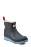 Hunter Play Short Faux Shearling Lined Waterproof Rain Boot