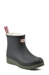 Hunter Play Short Faux Shearling Lined Waterproof Rain Boot