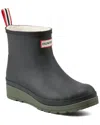 Hunter Play Short Faux Shearling Lined Waterproof Rain Boot