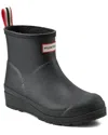 Hunter Play Short Insulated Rubber Boot In Black