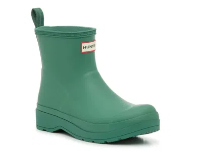 Hunter Play Short Scoop Boot In Green