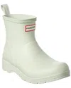 Hunter Play Short Scoop Bottom Rain Bootie In White