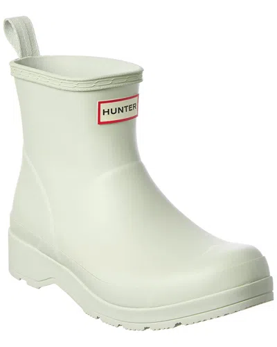 Hunter Play Short Scoop Bottom Rain Bootie In White