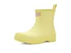 Hunter Play Short Scoop Bottom Rain Bootie In Yellow