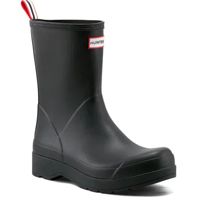 Hunter Play Waterproof Mid Boot In Black