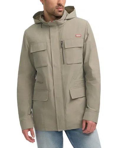 Hunter Pleydell Field Jacket In Neutral