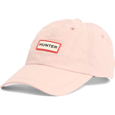 Hunter Ponytail Baseball Cap In Pink