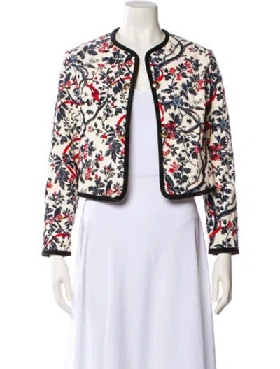 Pre-owned Hunter Printed Evening Jacket In Neutral