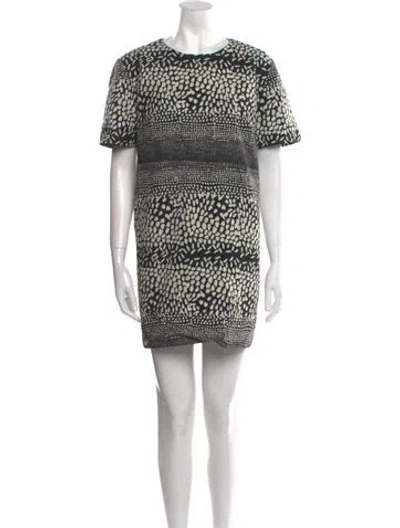 Pre-owned Hunter Printed Mini Dress In Multi