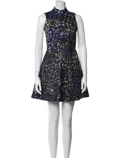 Pre-owned Hunter Printed Mini Dress In Multi