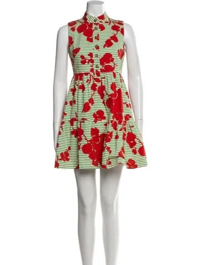 Pre-owned Hunter Printed Mini Dress In Multi