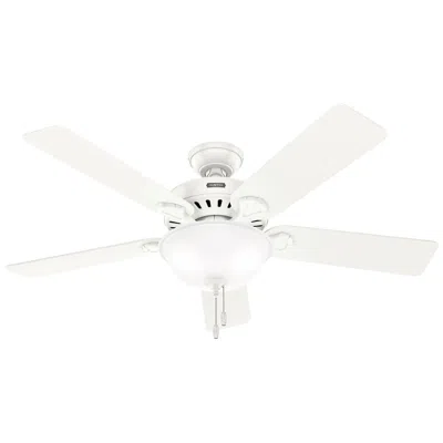 Hunter Pro's Best Led 52 In Fresh White Energy Star Indoor Fan
