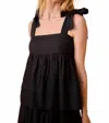 Hunter Pruett Tank Top In Onyx In Black