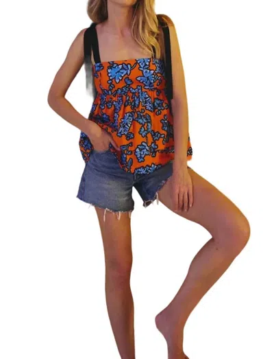 Hunter Pruett Top In Cherry Bloom In Multi