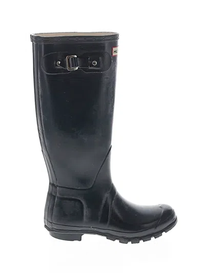 Pre-owned Hunter Rain Boots In Blue