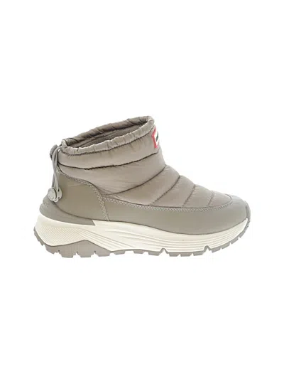 Pre-owned Hunter Rain Boots In Gray