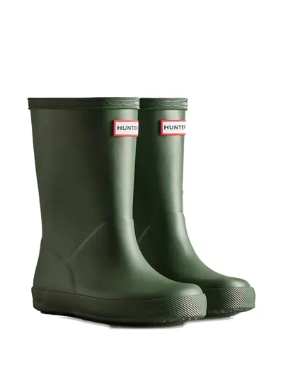 Hunter Rain Boots In Green