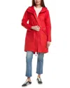 Hunter Rain Jacket In Red