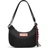 Hunter Recycled Polyester Shoulder Bag In Black