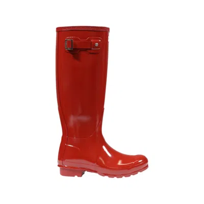 Hunter Recycled Polyester Women's Boot In Red