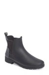 Hunter Refined Chelsea Boot In Dark Slate/ Graphite