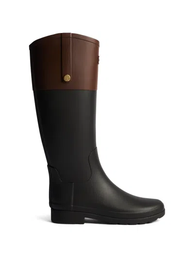 Hunter Refined Riding Boots In Black
