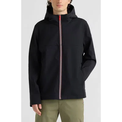 Hunter Rennie Softshell Water Resistant Jacket In Black