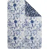 Hunter Reversible Plush Throw Blankets In Blue