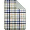Hunter Reversible Plush Throw Blankets In Green