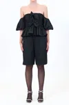 Hunter Rhea Top In Black In Multi