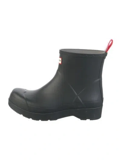 Pre-owned Hunter Rubber Boots In Green