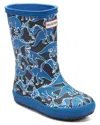 Hunter Rubber Rain Boot In Multi