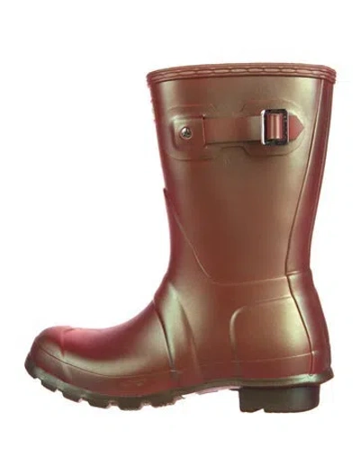 Pre-owned Hunter Rubber Rain Boots
