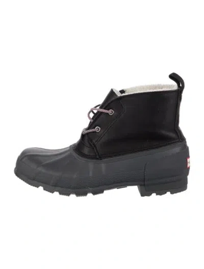 Pre-owned Hunter Rubber Rain Boots In Blue
