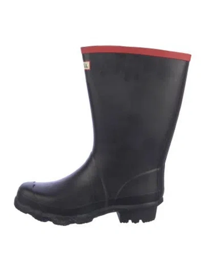 Pre-owned Hunter Rubber Rain Boots In Multi