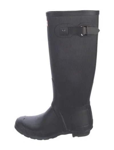Pre-owned Hunter Rubber Rain Boots In Multi