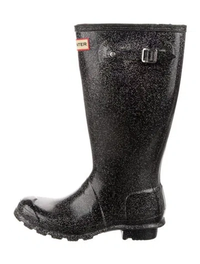 Pre-owned Hunter Rubber Rain Boots In Multi