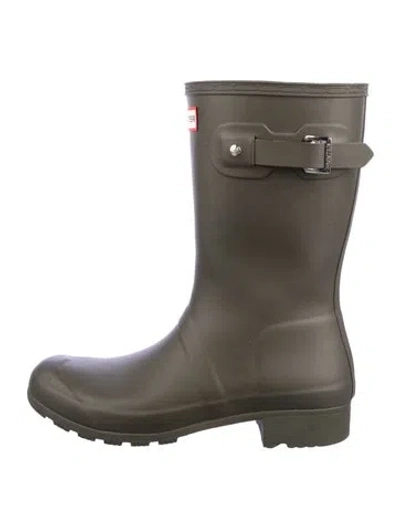 Pre-owned Hunter Rubber Rain Boots In Multi