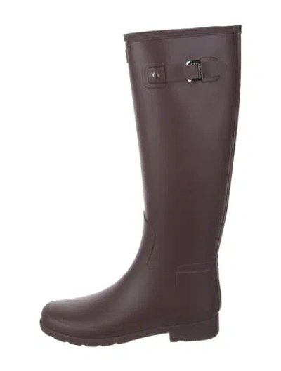 Pre-owned Hunter Rubber Rain Boots In Multi